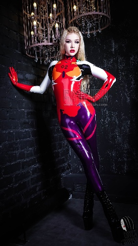 Latex catfish 2.0 Asuka suit 