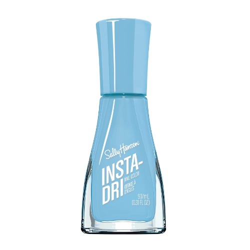 Sally Hansen - Insta-Dri® - Nail Polish, 3-in-1 formula with built-in base and top coat for shiny, extended wear in a single step. Dries in 60 seconds, Up In the Clouds - 489 - 