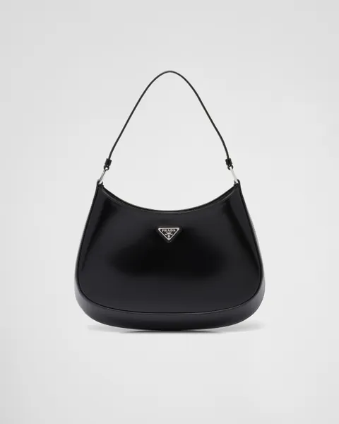 Prada Cleo brushed leather shoulder bag