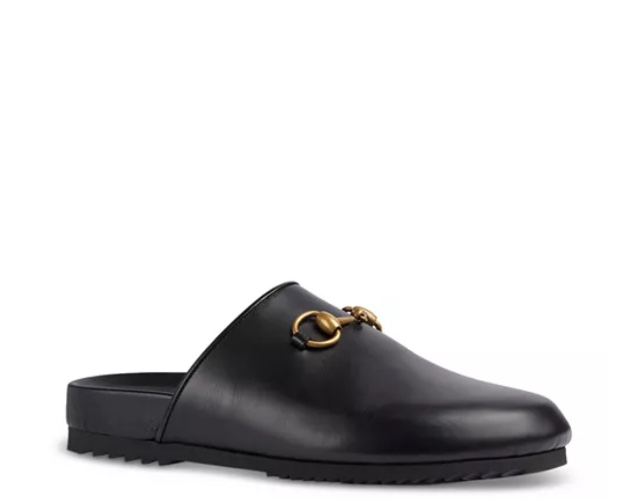 Gucci Women's GG Supreme Horsebit Slippers  | Bloomingdale's Shoes 
