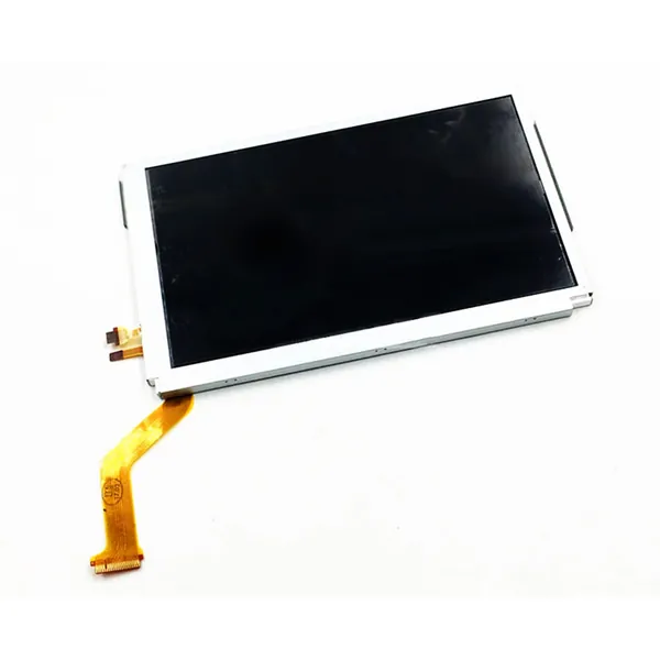 New 3DS XL Top Screen Replacement Original, for Nintendo New3DS LL 3DSXL New3DSXL Handheld Game Console, New Upper LCD Display With Ribbon Cable Complete Repair Spare Parts Accessories - 