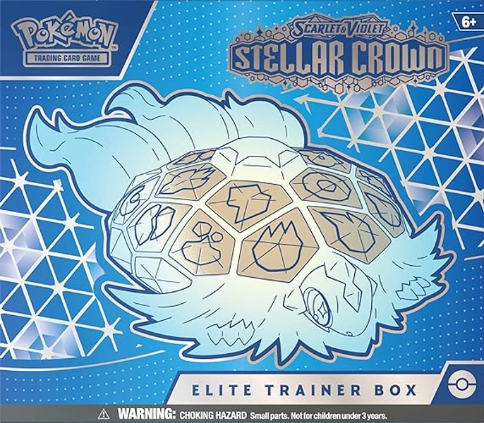Pokémon 190-85922 Stellar Crown Elite Trainer Box, Mehrfarbig