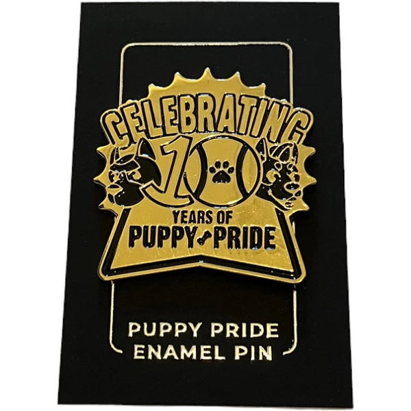 10th Anniversary Pin-Blue