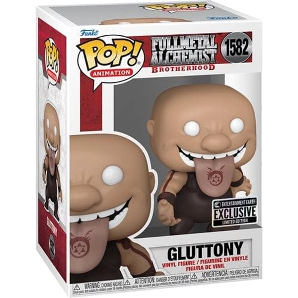 Funko Fullmetal Alchemist: Brotherhood Gluttony Pop! Vinyl Figure #1582 - Entertainment Earth Exclusive