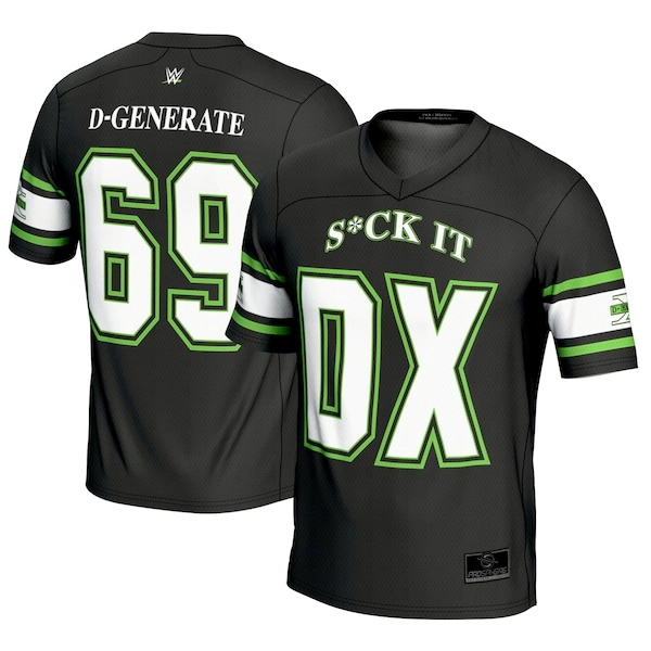 Men's ProSphere Black D-Generation X Football Fashion Jersey