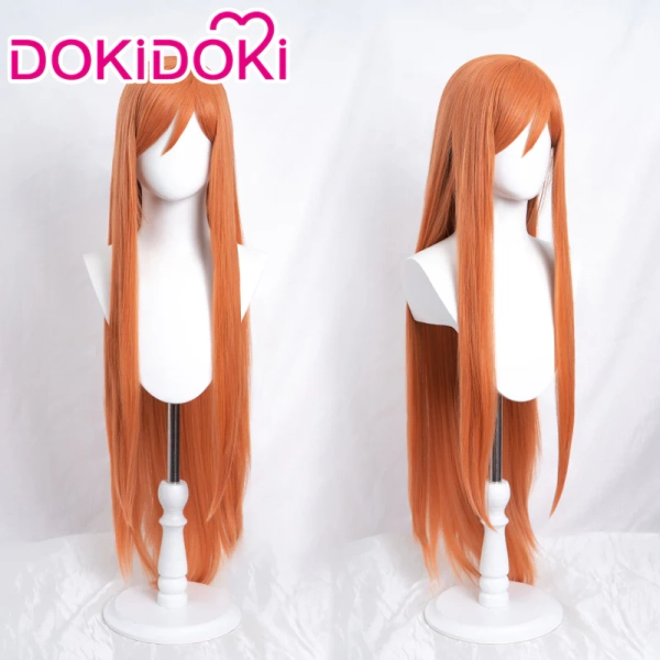 【Ready For Ship】DokiDoki Anime Cosplay Wig Long Straight Orange