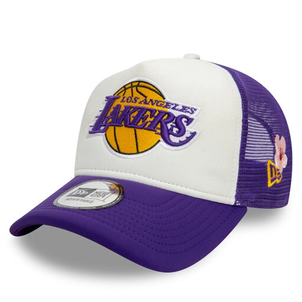 Șapcă New Era 940 Af trucker NBA Flower LOSLAK 60595278 Alb