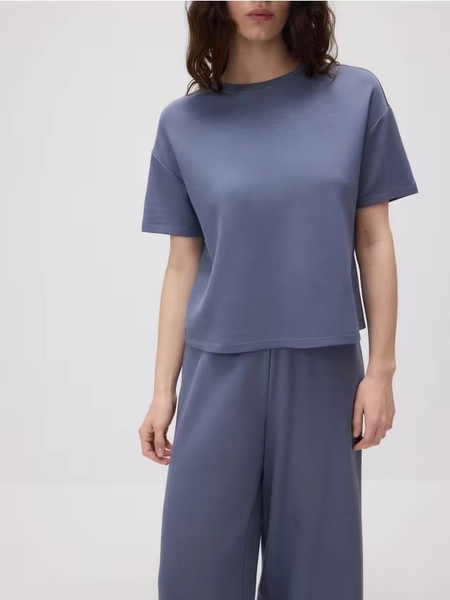 T-shirt regular z modalem