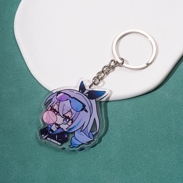 Cute Honkai Star Rail Keychains Kawaii Star Rail Phone Charm - M