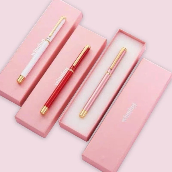 Deluxe Metal Ink Pen (with 5-pack ink refill) by Multitasky