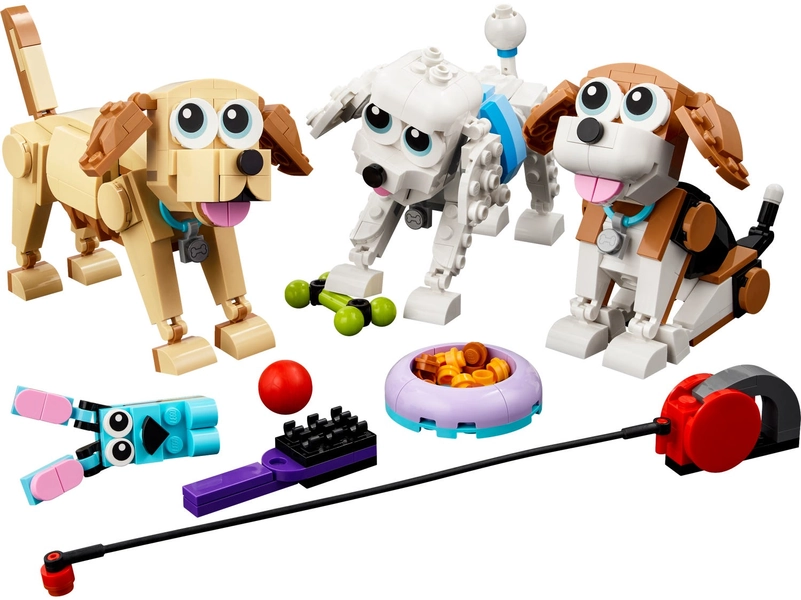 Adorable Dogs 31137 | Creator 3-in-1 | Buy online at the Official LEGO® Shop US 