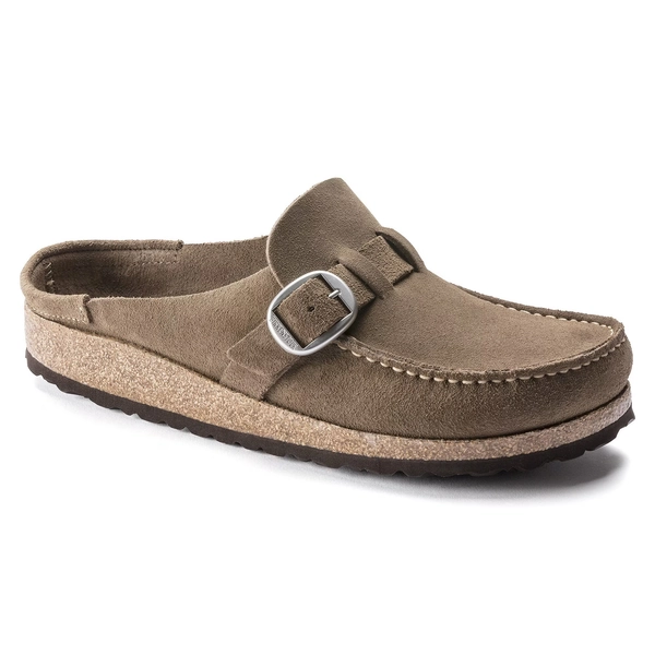 Buckley  Suede Leather Gray Taupe
