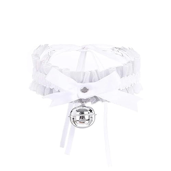 Black Punk Choker Charm Stretch Gothic Tattoo Chokers Necklace Set for Women Girls