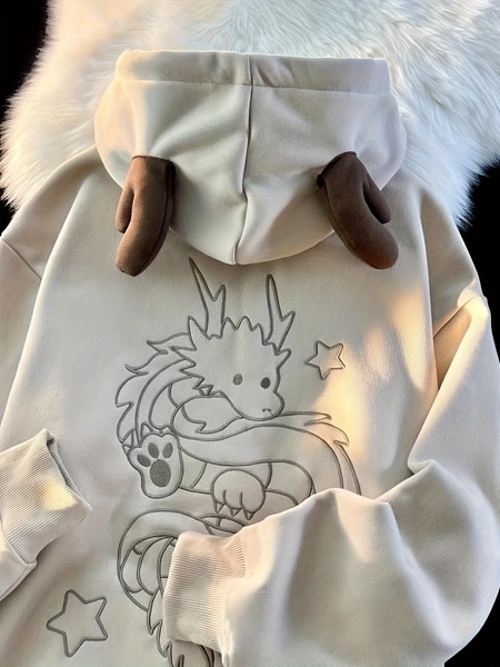 women's thick fleece lined hooded sweatshirt intricate - Temu