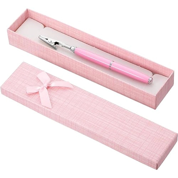 Bracelet Helper Tool Bracelet Tool Jewelry Helper Hand Bracelet Assistance Tool Gifts for Women Fastening and Hooking Equipment for Watch Clasps in Gift Box 6.9 Inch (Pink)