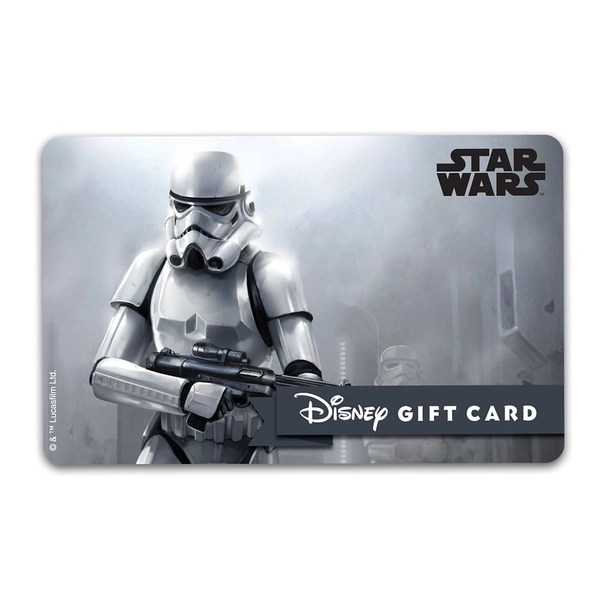 Stormtrooper Disney Gift Card – Star Wars | Disney Store