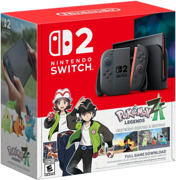 Switch 2 + Pokémon Legends: Z-A - Nintendo Switch 2 Edition Bundle - Nintendo Switch 2