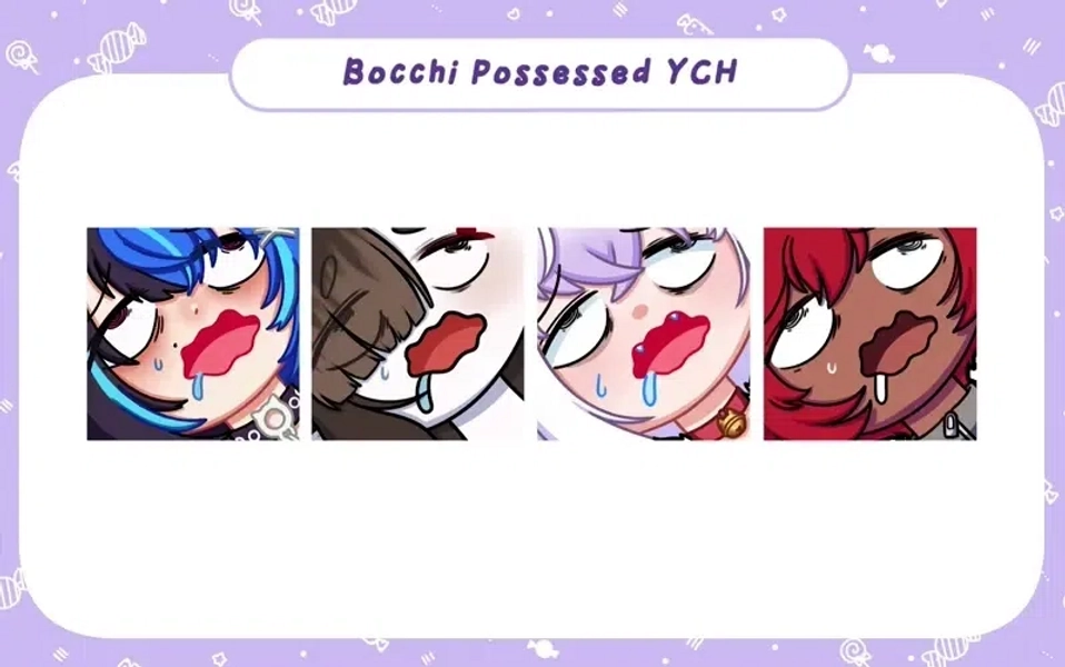 Bocchi Possessed YCH by YukiVtuber (@YukiVtuber)