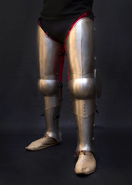 Churburg Style Leg Set - Medieval armor shop | Forge of Svan