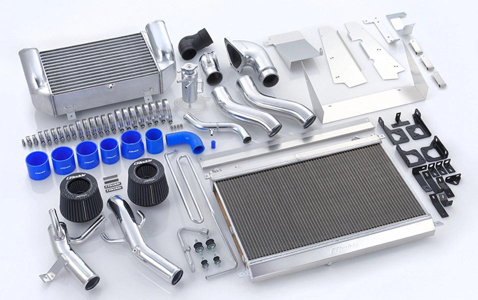 V-Mount Layout Kit V-II with Intercooler & Radiator - FD3S