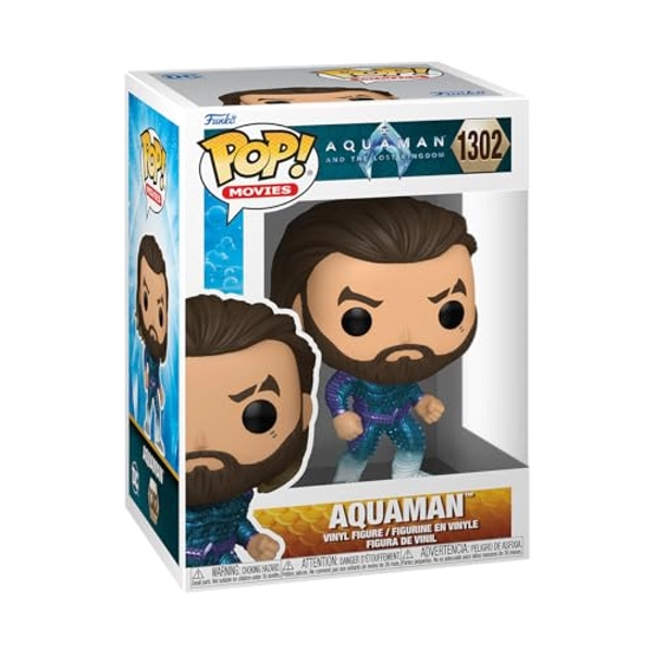 Funko POP! Movies: DC - Aquaman - Collectable Vinyl Figure - Gift Idea - Official Merchandise - Toys for Kids & Adults - Movies Fans - Model Figure for Collectors and Display