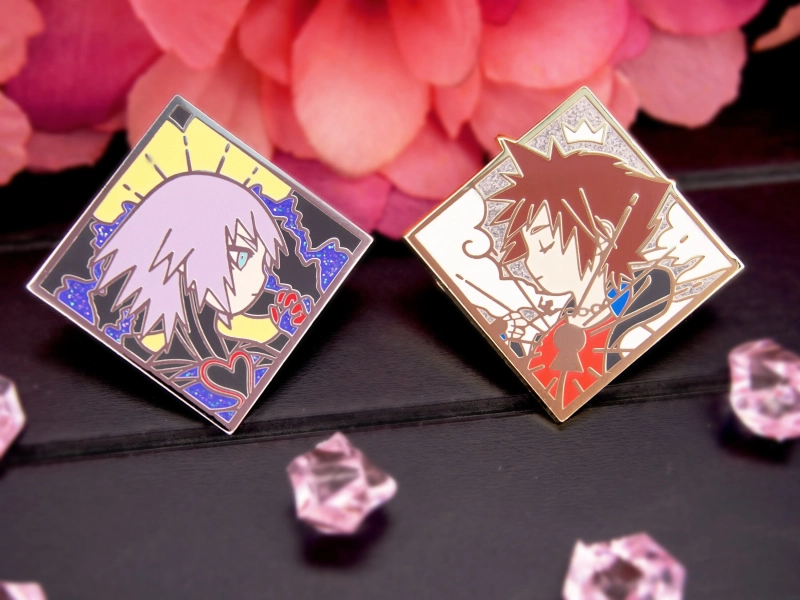 Enamel Pin - Kingdom Hearts - Sora & Riku