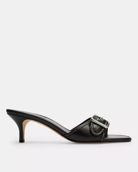 Black Margot Sandal