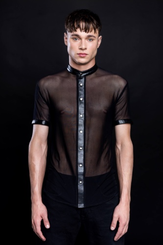 Noctis Imperium PowerMesh Shirt - MEDIUM / With Collar