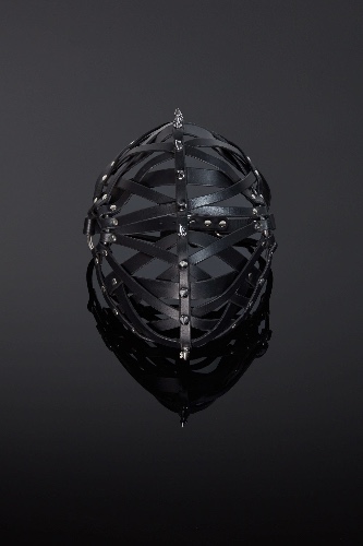 Copulata Luxury Leather Strapped Mask