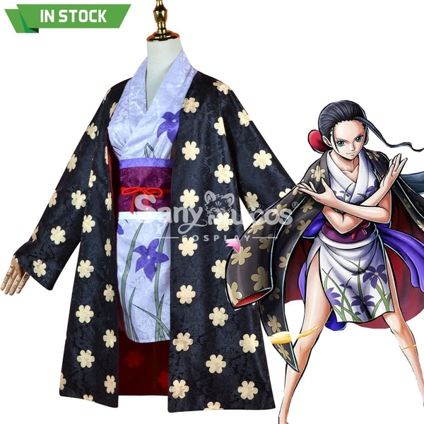 【In Stock】Anime One Piece Cosplay Nico·Robin Kimono Costume