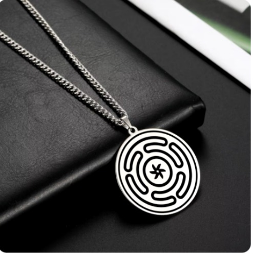 Hecate's Wheel Necklace