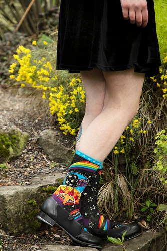 Laurel Burch Celestial Joy Crew | Default Title