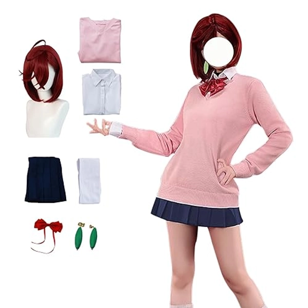 Anime Dandadan Cosplay Okarun Momo Ayase Cosplay Uniforms Halloween Costumes
