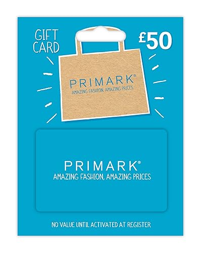Primark Gift Card – UK and NI redemption only – Delivery by post - 50 - Standard