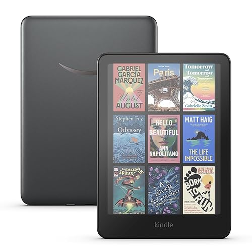 Amazon Kindle Colorsoft Signature Edition (32 GB) – With colour display, auto-adjusting front light, wireless charging and long battery life - Device only