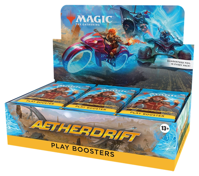 Aetherdrift Play Booster Display