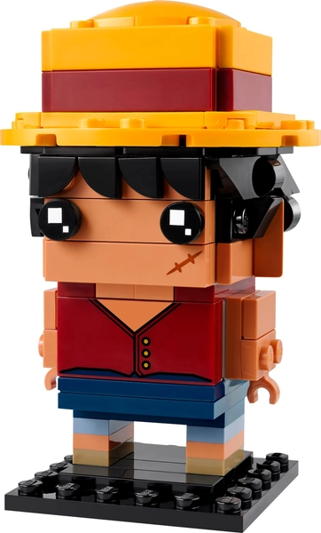 Monkey D. Luffy Figure 40799 | BrickHeadz | Buy online at the Official LEGO® Shop US 
