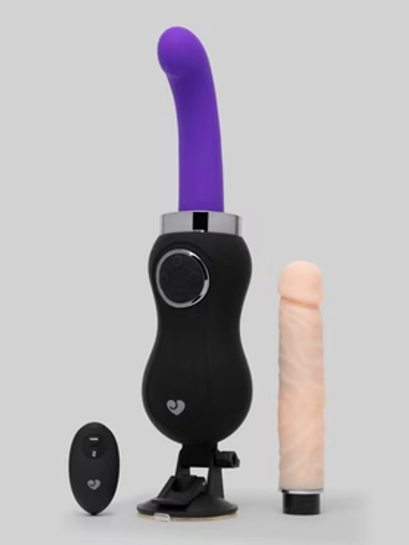 Lovehoney Love Motion Remote Control Warming Thrusting Sex Machine Set