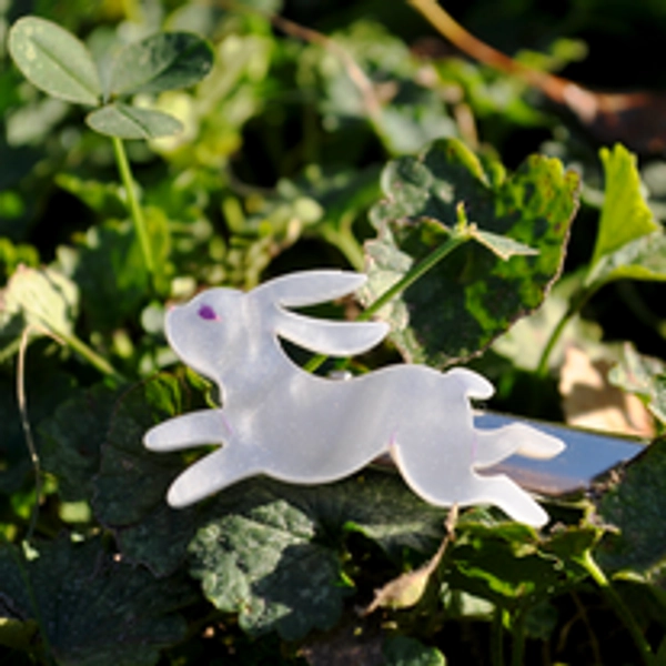 "Bunny" hair clip