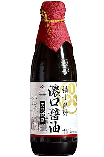 Soy Sauce -Artisanal Classic- 500 Days Aged, Japanese Premium Handmade, Naturally Brewed, No Additives, Non-GMO, Made in Japan(360ml)【YAMASAN】 - Koikuchi Deepened Flavor