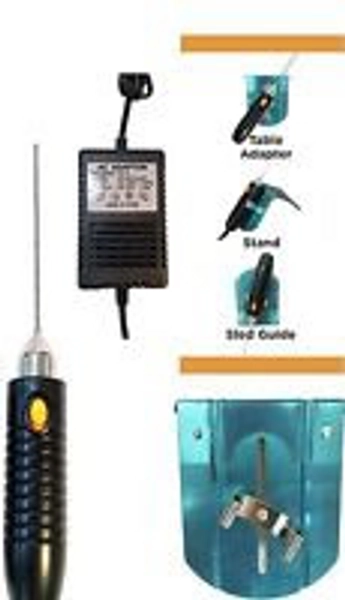 Crafters Hot Knife 6 Rod Style Carving Tool with Stand and Sled Guide