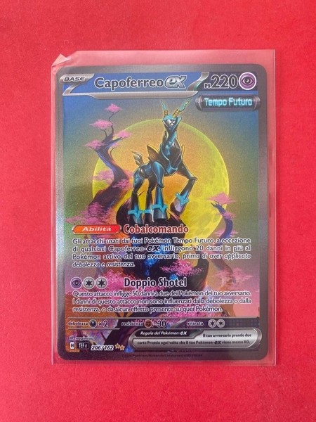CAPOFERREO 206/162 CHRONOFORCE POKEMON CARD ITA RARE MINT