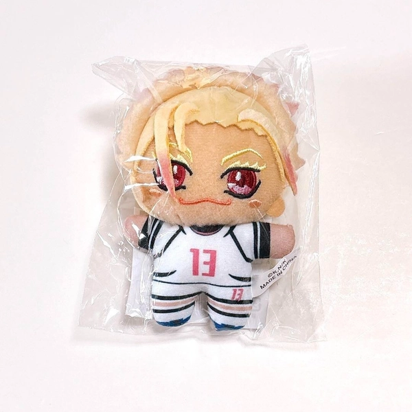 Blue Lock Exhibition Plush Mascot Ryusei Shidou 100mm Soccer Anime Japan Kodansh