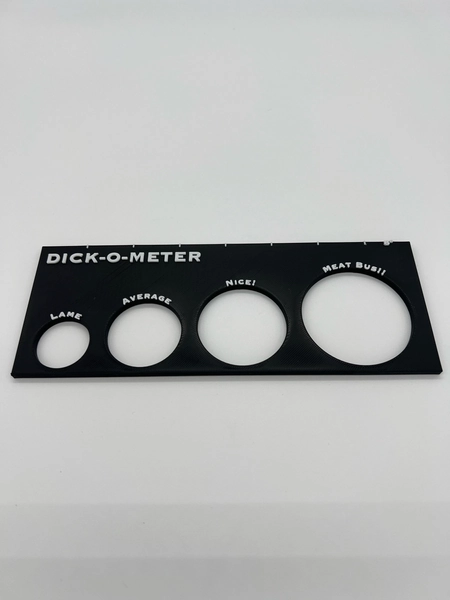D*ck-O-Meter: Bachelorette Party Favor, Charisma Measurement Gag Gift
