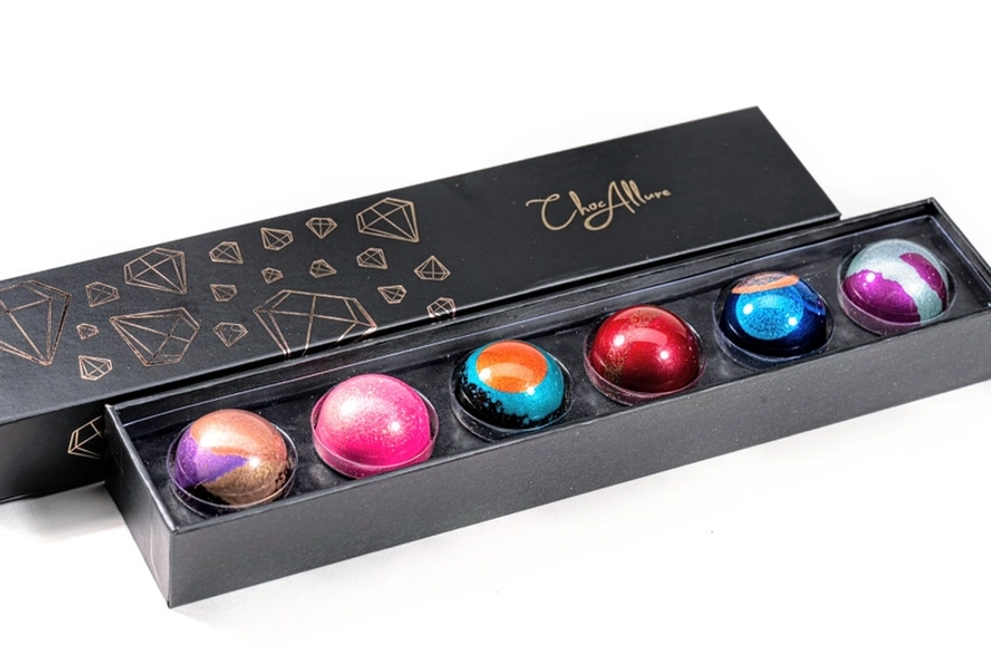 Chocolate Jewels, 6 Piece