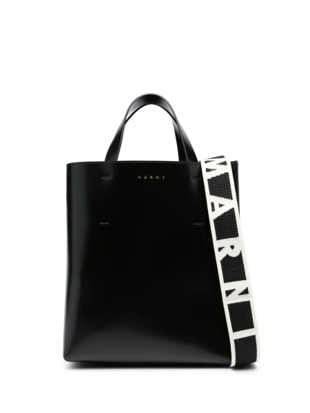 MARNI small Museo leather tote bag 