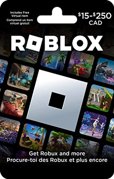 Roblox Physical Gift Card [Includes Free Virtual Item] [Redeem Worldwide]