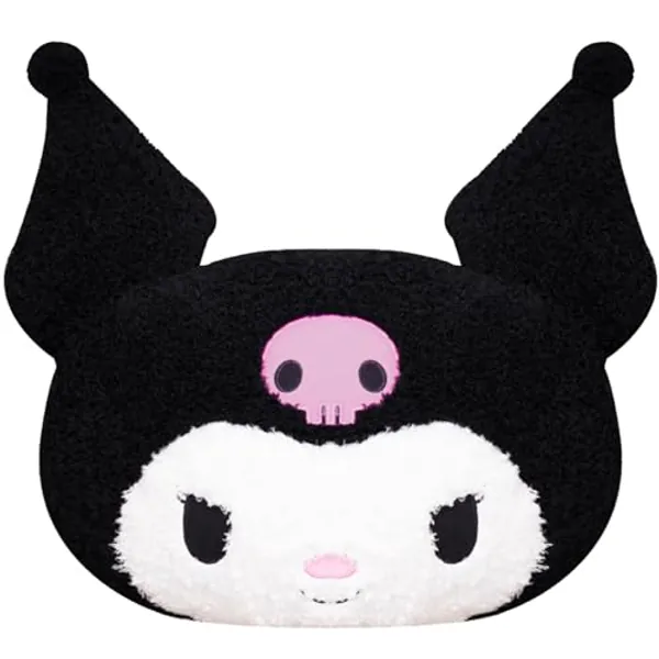 PQKL-party Sanrio Plush, Kuromi Plush Kuscheltier, Kuromi Plüschtiere Sanrio Spielzeug Plüschkissen Stofftier Gefüllte Cartoon Kuscheltier für Geburtstage Weihnachten(50 * 60CM)