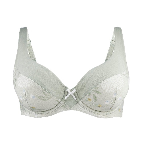 Valentina- Silk & Organic Cotton Underwired Full Cup Support Bra - 34G