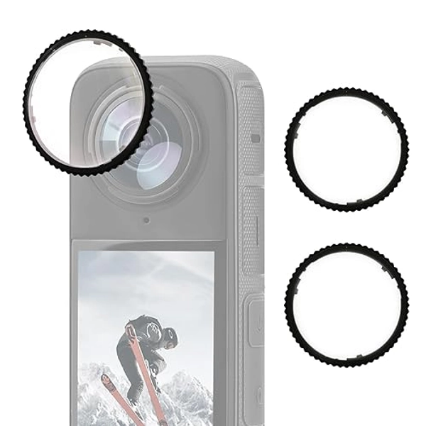 Flymile X4 Premium Lens Guard for Insta360 X4, High Transparency Tempered Glass Lens Protector for Insta 360 X4 Camera Anti-scratch Accessories